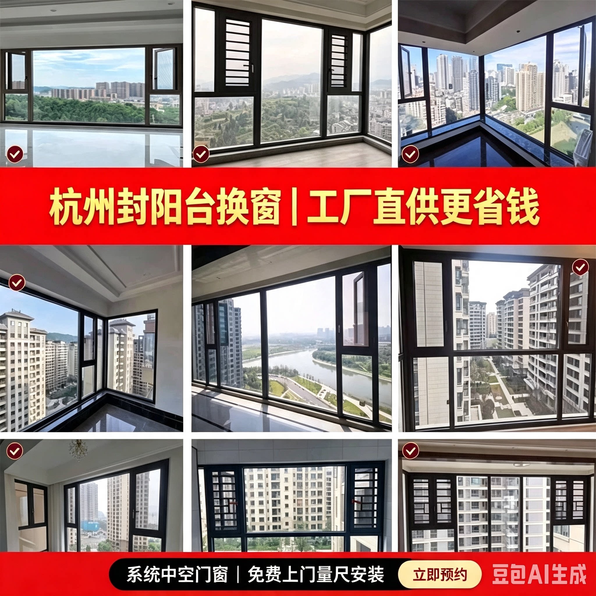 绍兴断桥铝合金系统阳光房定制封阳台封窗钢化玻璃阳光房楼顶凉亭
