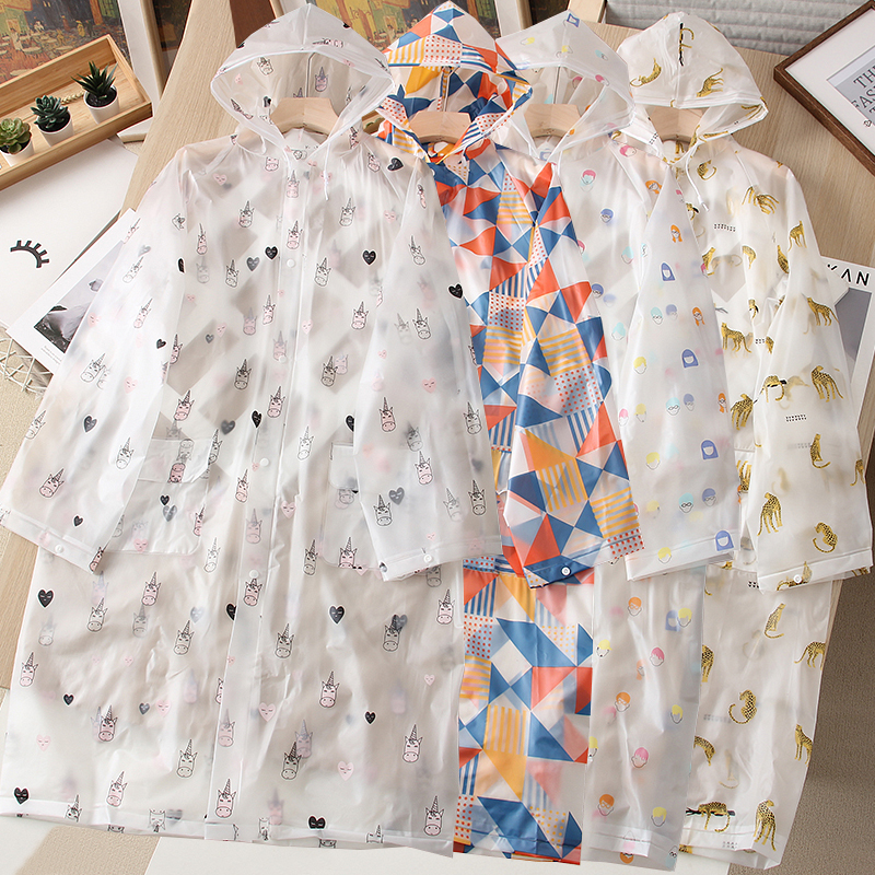 有备无患!男女通用情侣雨衣长款便携式户外旅游遮风挡雨披