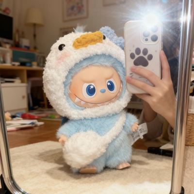 labubu娃衣拉布布mini衣服着替