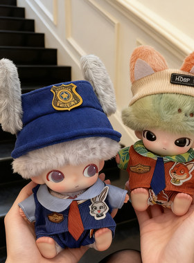 dimoo娃衣圣诞新品新生日记娃衣潮玩公仔衣服替换装可爱毛绒挂饰