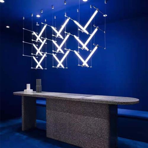 酒店售楼部豪宅定制大型吊灯北欧非标定制灯具厂家定制灯具