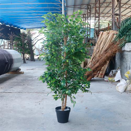仿真小榕树盆栽户外造景办公室摆件金古榕树商场园林酒店装饰绿植