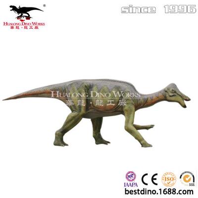自贡仿真恐龙制作基地仿真机械电动亚冠龙景区游乐园引流产品