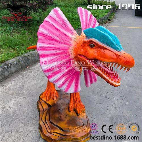 仿真动物恐龙模型商场活动室内外美陈摆设玻璃钢恐龙雕塑摆件模型