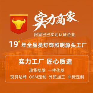 中山工厂非标定制办公室游戏厅工程灯具售楼部商场酒店大型吊灯