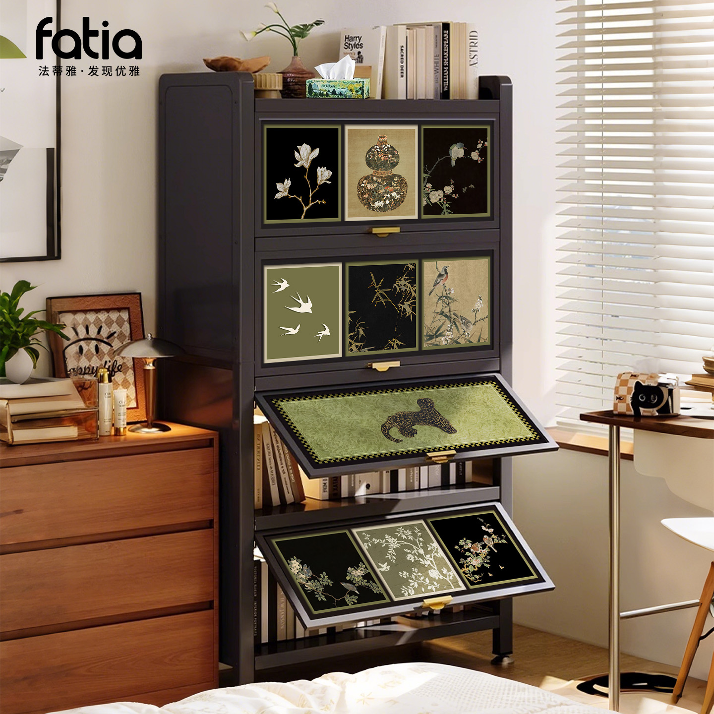 【热销60w+】原创设计带门书柜