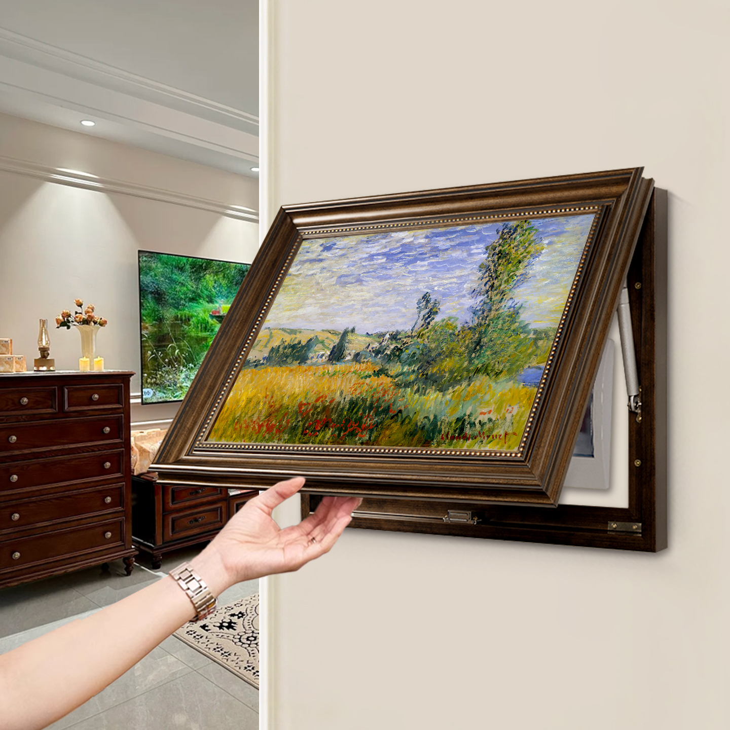 【小红书推荐】高级感电表箱遮挡