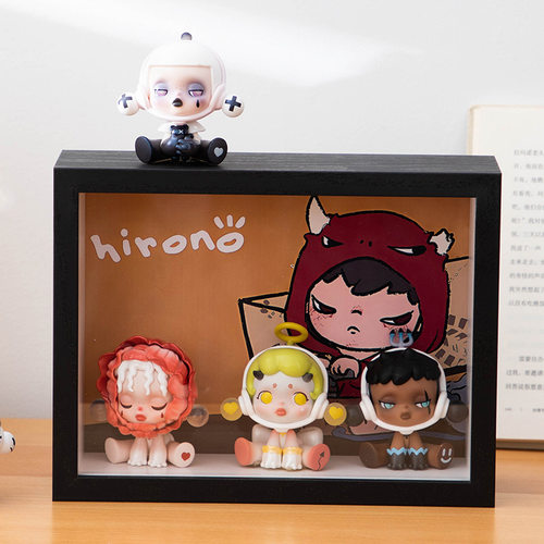 泡泡玛特收纳叠乐立体相框