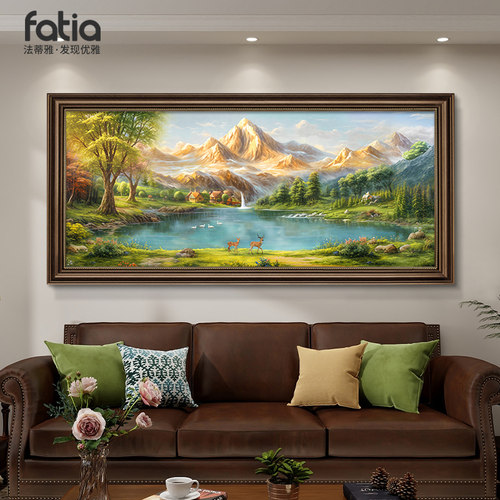 热销1W+靠山图画美式轻奢高级感