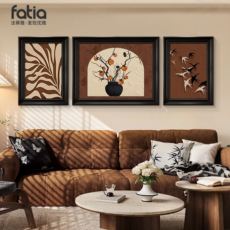 2025新款客厅挂画高级感