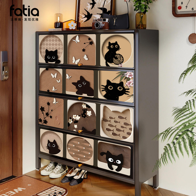 【热销20w+】大容量多层带门鞋柜