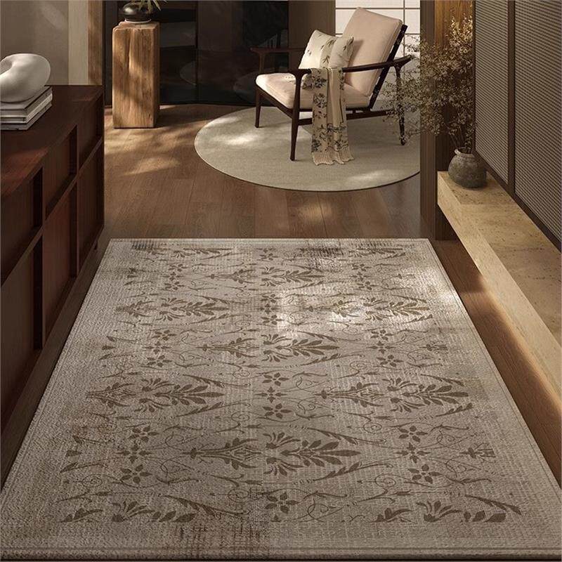 法式中古风入户门地垫别墅