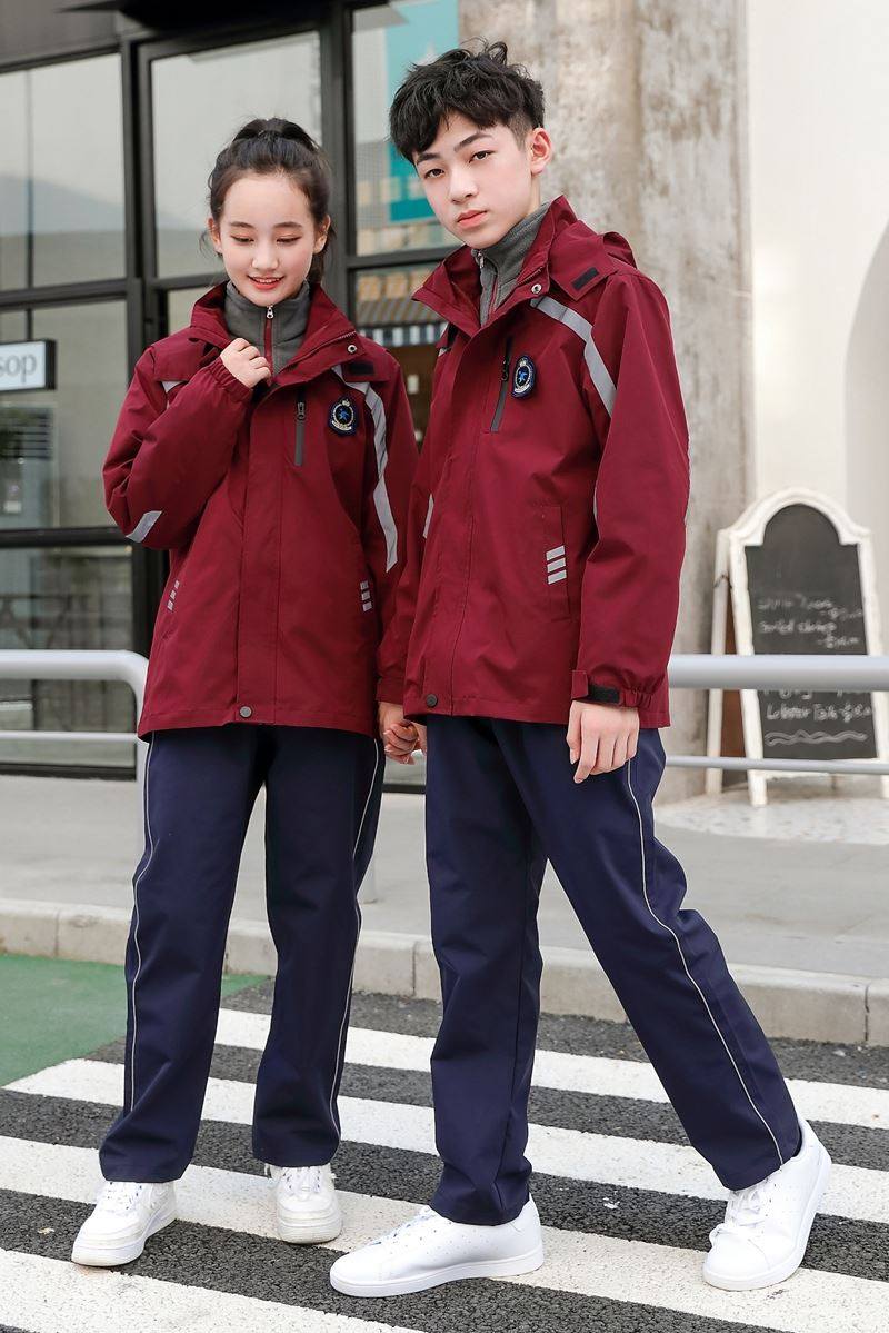 三件套冲锋衣校服秋冬潮加绒年级棉衣中学生内胆三合一一年级秋季,童装/婴儿装/亲子装,校服/园服,淘宝优惠券,粉丝福利购,淘宝优惠卷