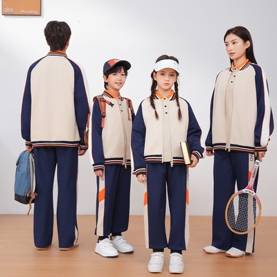江西上饶市玉山县校服中小学生统一短袖春秋冬棒球服外套长裤套装