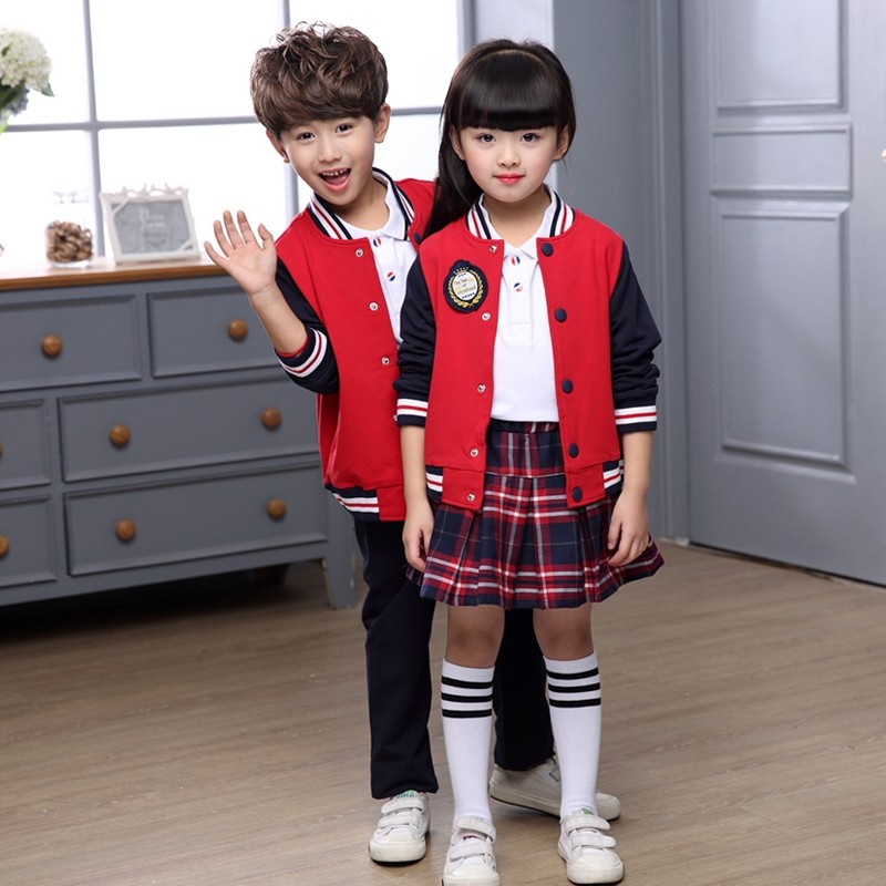 幼儿园园服春秋装英伦学院风男女儿童班服休闲小学生校服秋冬套装