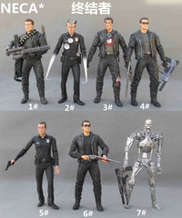 NECA 终结者 T800 阿诺 施瓦辛格 骨架 7寸 可动手办人偶模型摆件