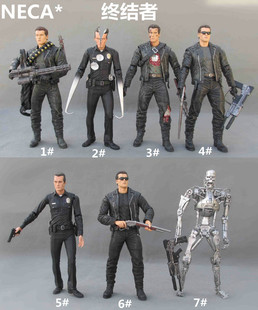 阿诺 T800 施瓦辛格 骨架 可动手办人偶模型摆件 NECA 7寸 终结者