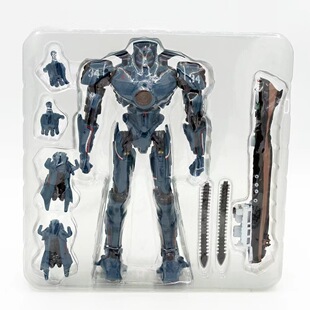 NECA 太平洋2 双刀 危险流浪者 战船 发光 可动手办模型摆件