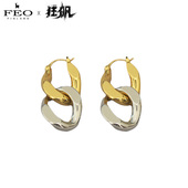 FEOX 送女友礼物 米尔耳环陈书婷大嫂同款 狂飙 官方联名款