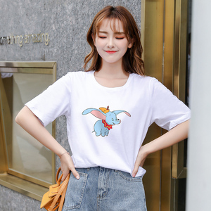 ins体恤网红小象bf上衣