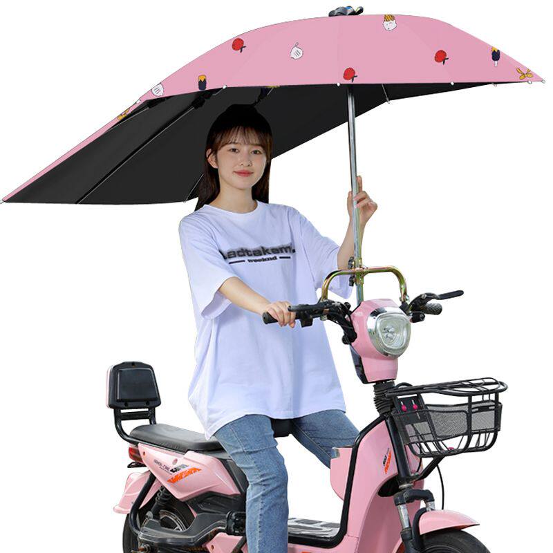 摩托车装专用雨伞电动棚