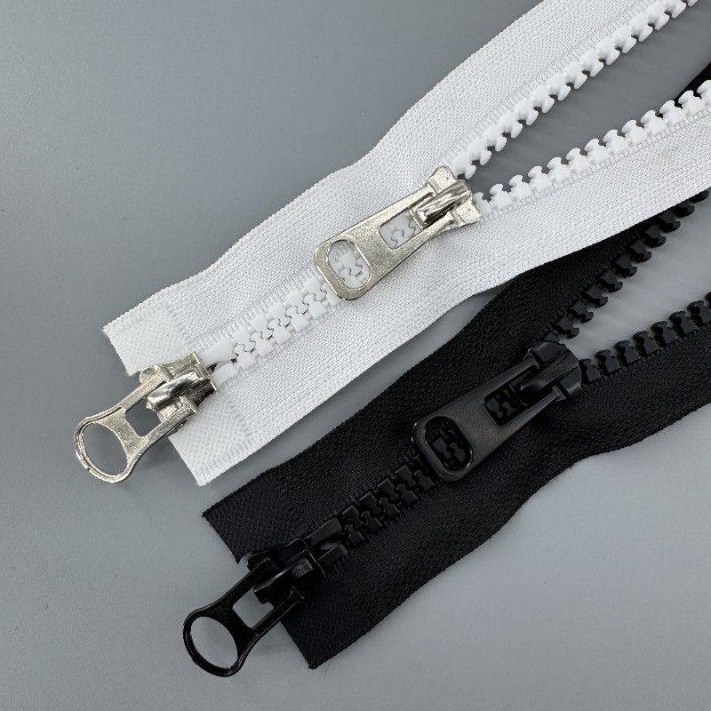 衣服上的长拉链8号树脂拉链羽绒服棉衣外套箱包睡袋帐篷单双头开