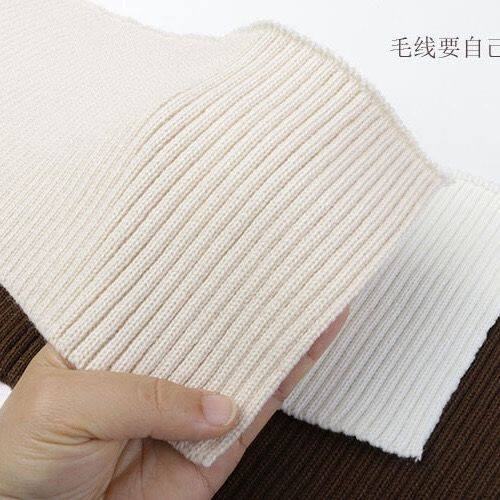 毛衣下摆接边加长春秋毛