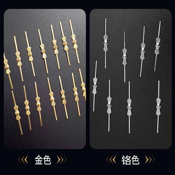 水晶灯挂针饰配件全铜蝴