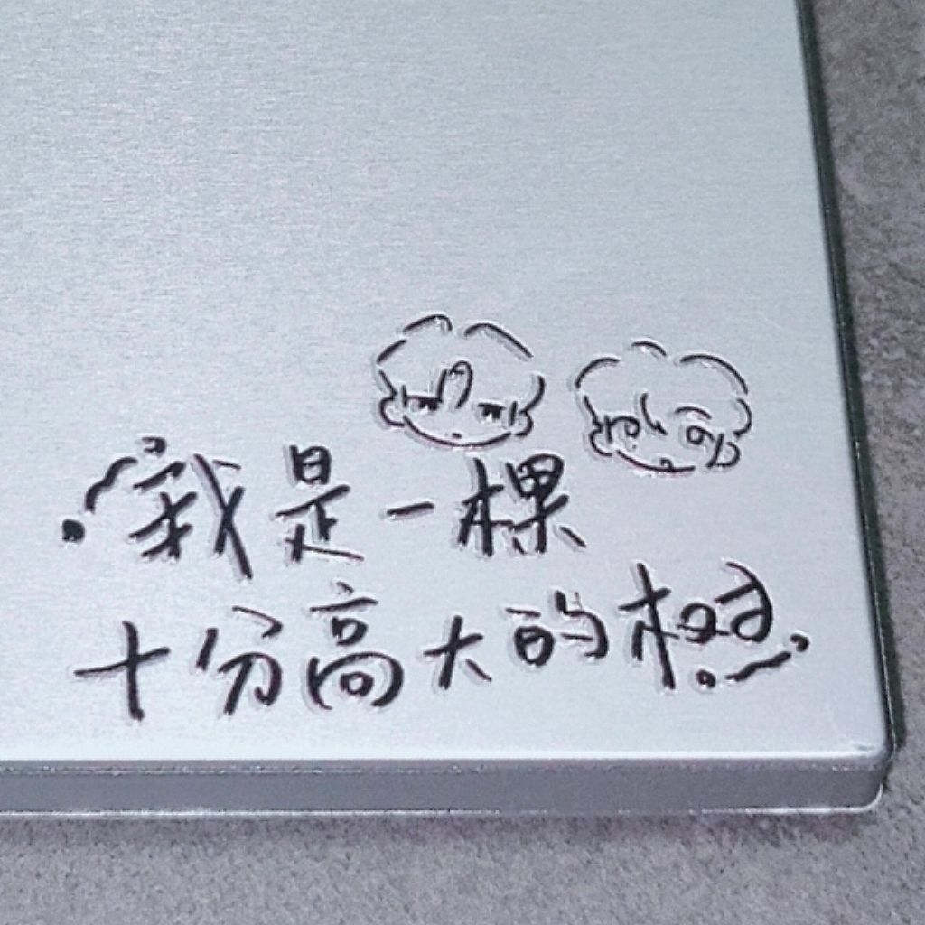 电脑贴纸创意囚于永夜语