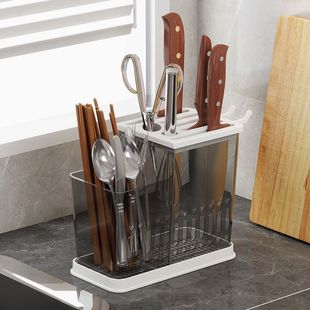 放菜板和刀的架子简易厨房刀架家用剪刀水果刀置物架家用沥水台面