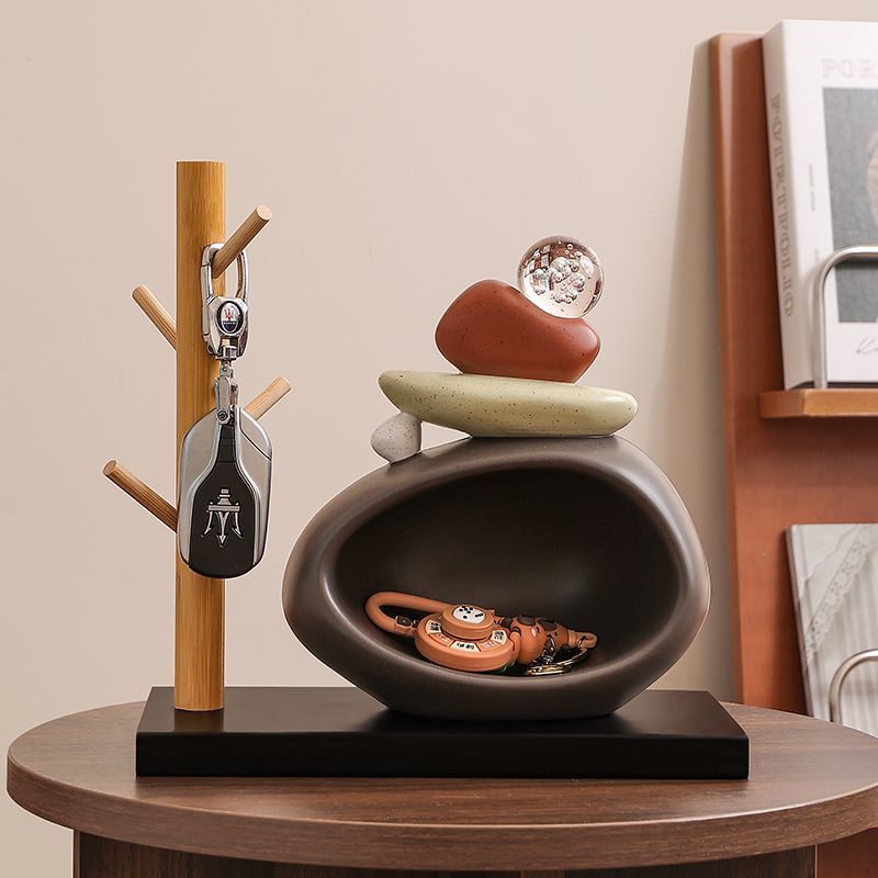 放钥匙扣摆件时来运转玄