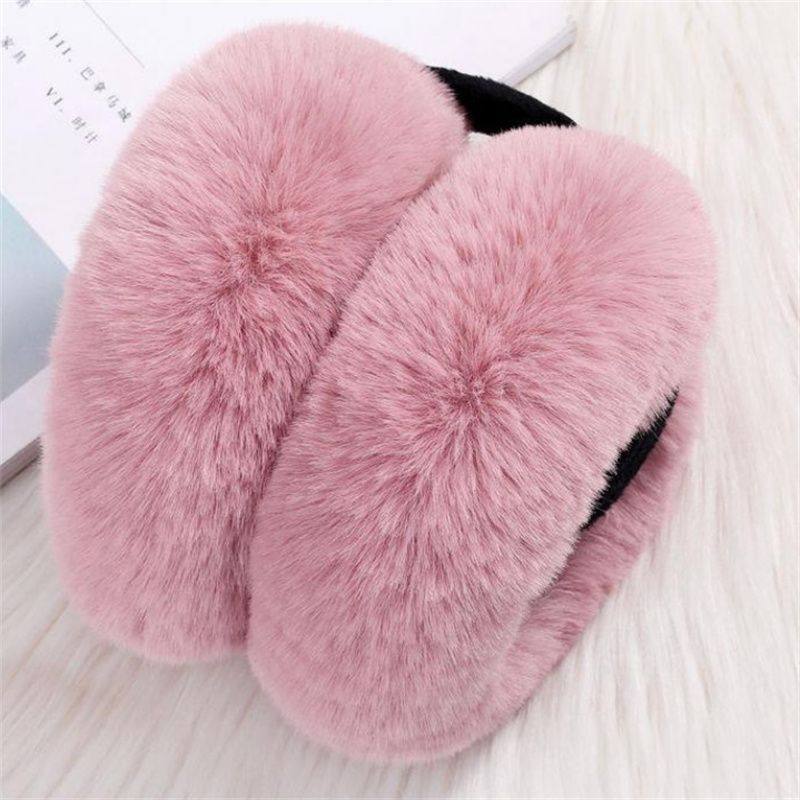 耳包2025新款爆款护耳可折叠耳套保暖女秋冬季儿童耳罩仿兔毛保暖