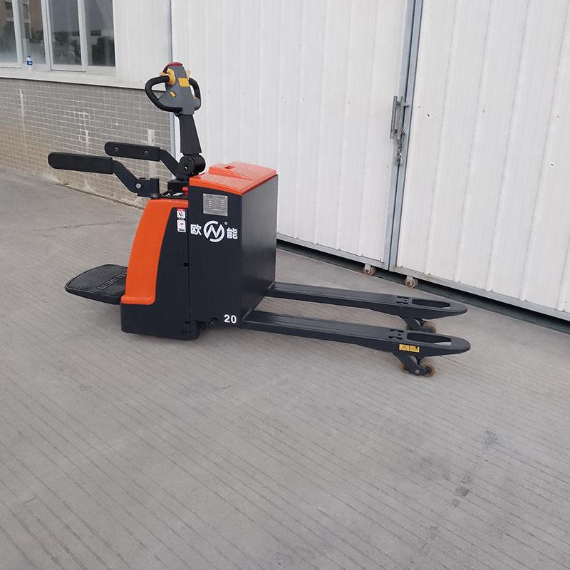 站驾式电动叉车全电动搬运车仓库工厂使用托盘车自动叉车