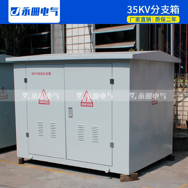 工厂35KV高压电缆分支箱一进一出二出铜排电缆分接箱带避雷器