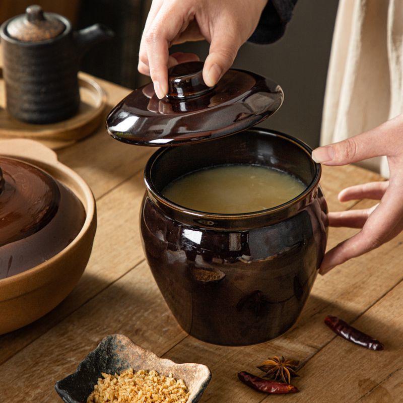 食品级陶瓷储油罐家用调