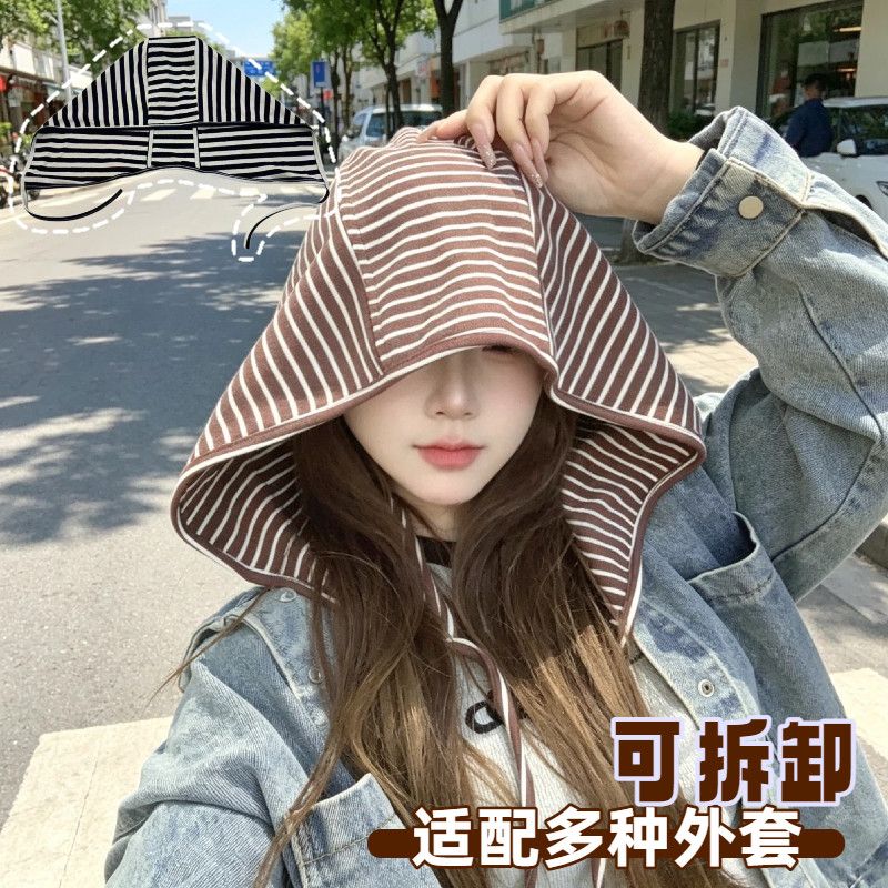 韩里韩气的帽子春夏可拆
