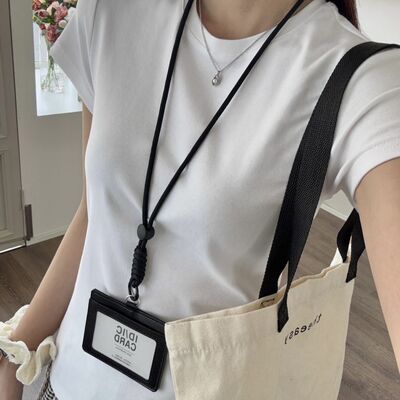 随身证卡套时髦搭配工胸牌卡包