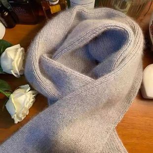 织围巾的专用羊绒线羊绒线围巾材料包自织围巾毛线团手工编织diy