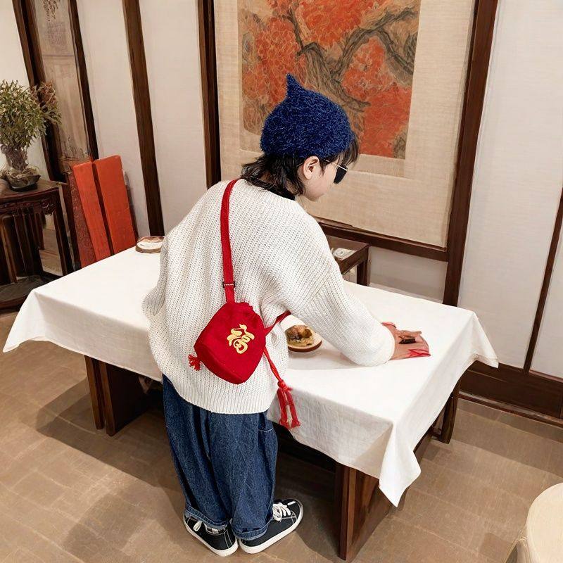 高级感压岁钱包红色福袋春节拜年红包儿童小斜挎包挂脖糖果压岁钱,箱包皮具/热销女包/男包,钱包,淘宝优惠券,粉丝福利购,淘宝优惠卷