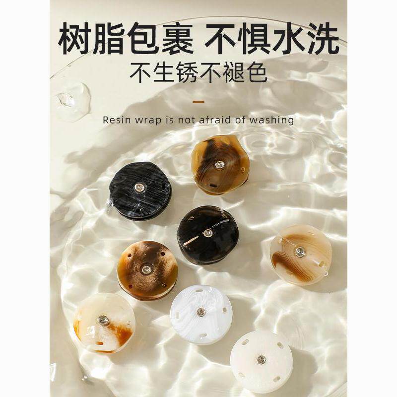 扣子各种大全高档暗扣树