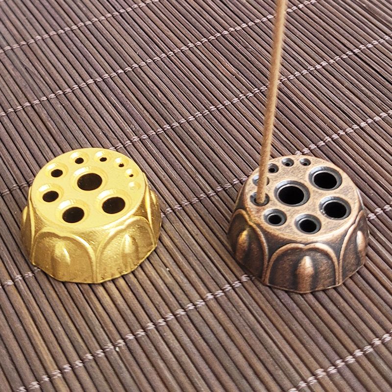 插香固定器合金葫芦金色