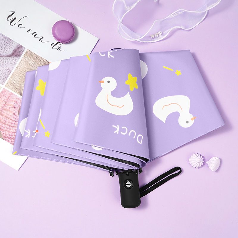 自动伞一键全收小学生小