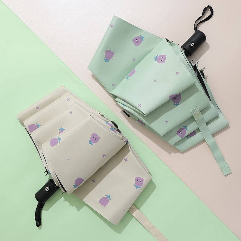 自动伞一键全收小学生晴