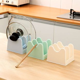 放菜板和刀的架子多层锅盖架坐式菜板架砧板架塑料厨房台面置物收