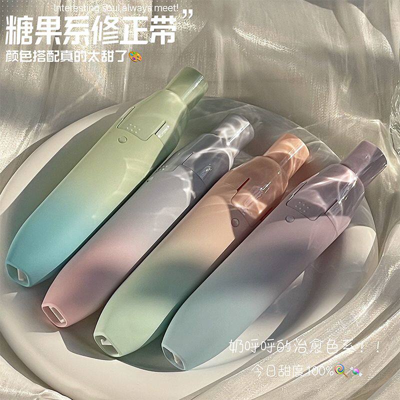 修正带暗藏玄机可玩渐变修正带按动替换改正学生涂改可换颜值ins