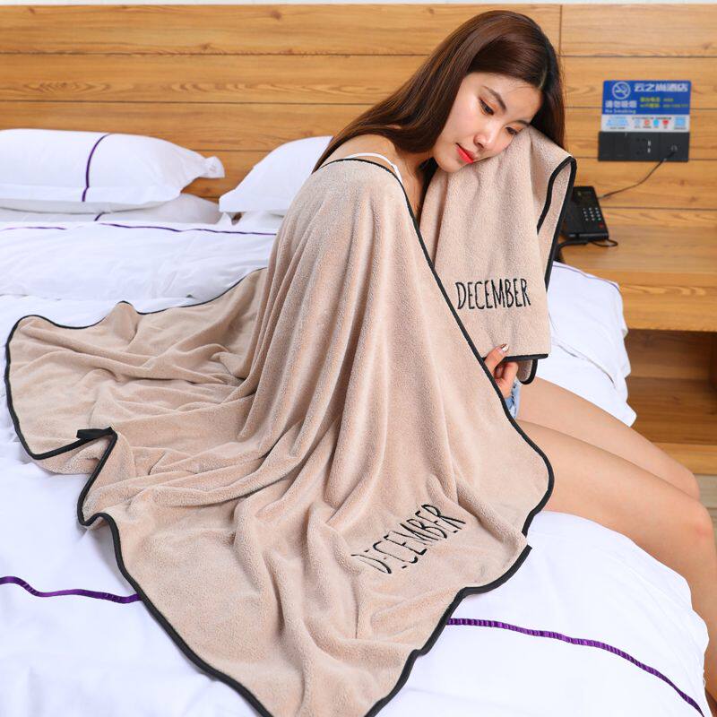 女士可穿裹全身浴巾浴巾女成人比纯棉吸水毛巾男女学生韩版高档家