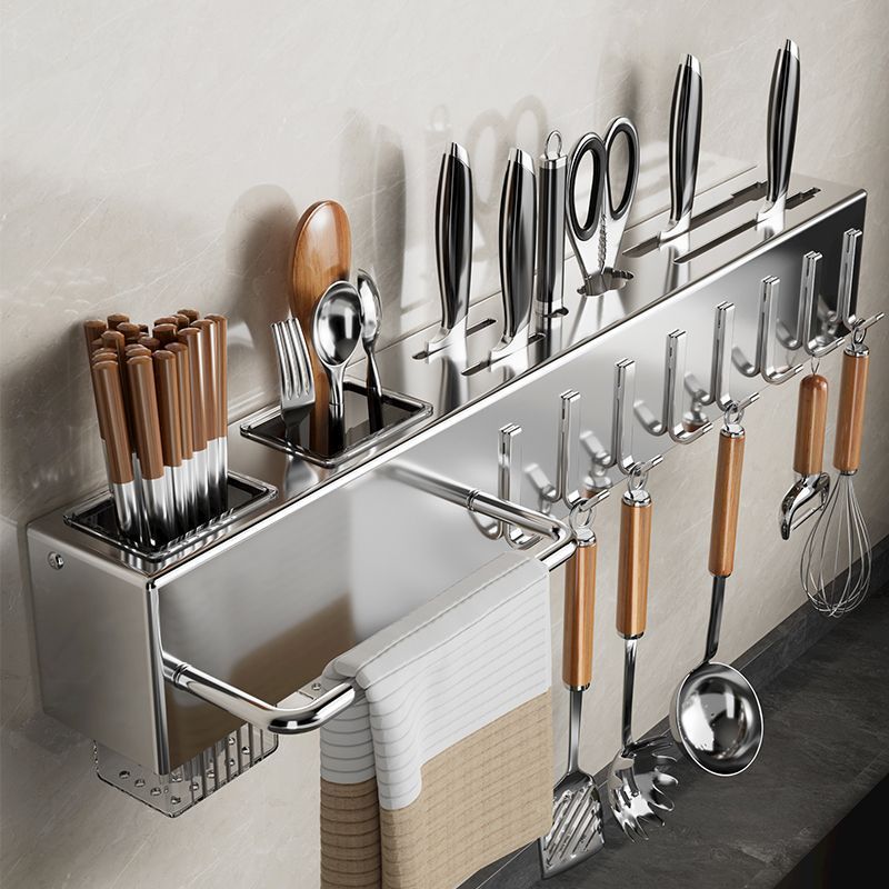 全304不锈钢置物架壁挂式