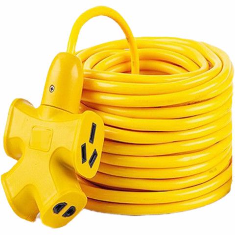 插座延长神器插座带线接线板户外防冻防摔电瓶车充电延长线插排家