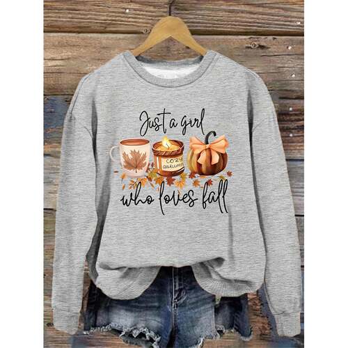 Y 59918 Autumn Winter Women's Sweatshirt 秋冬女卫衣