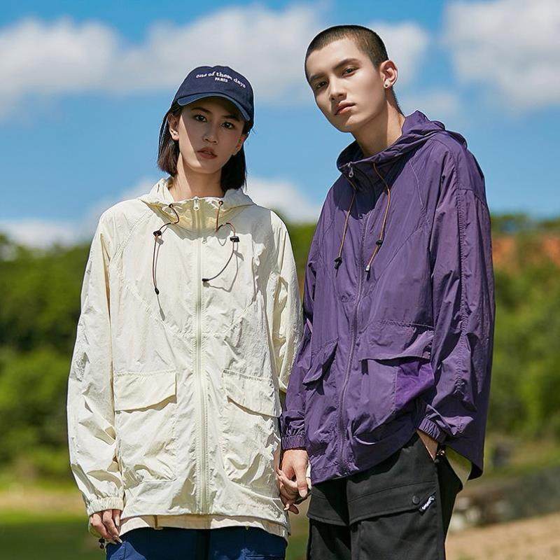 Summer Cool Hooded Skin Jacket U  Thin Sun Protection
